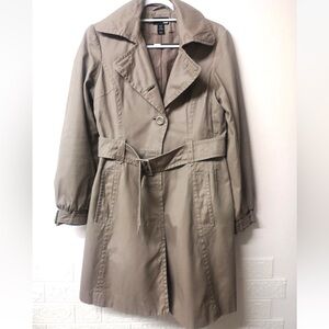 Women's Tan Trench Coat